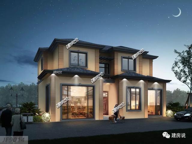 好看又實(shí)用的二層別墅設(shè)計(jì)圖，外觀新穎，戶型與眾不同