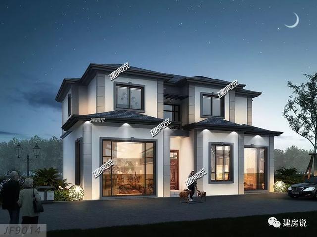 好看又實(shí)用的二層別墅設(shè)計(jì)圖，外觀新穎，戶型與眾不同