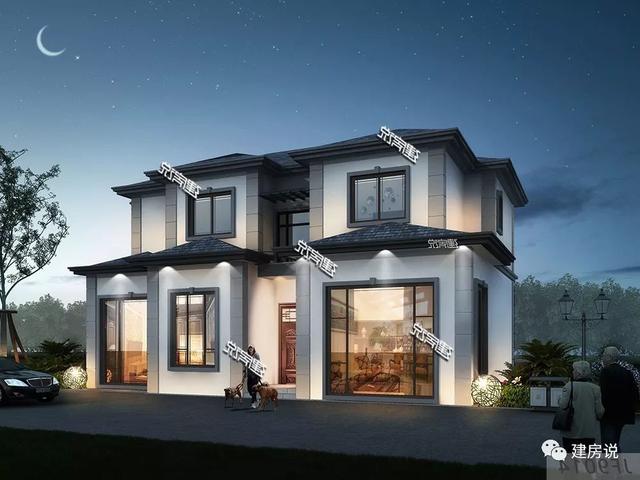 好看又實(shí)用的二層別墅設(shè)計(jì)圖，外觀新穎，戶型與眾不同