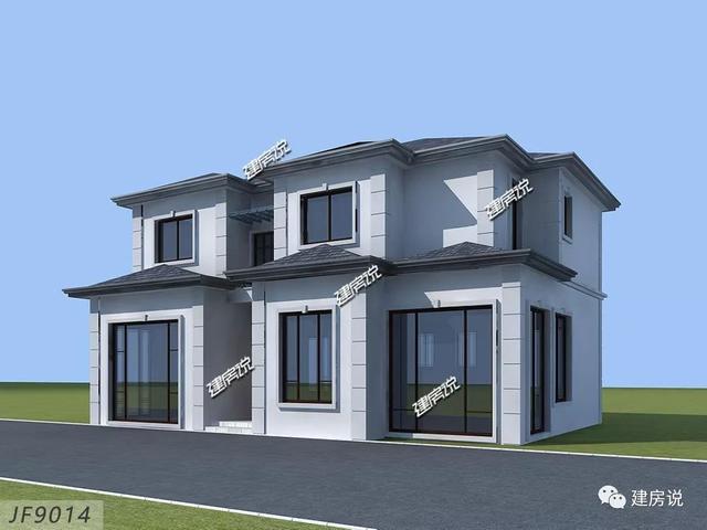 好看又實(shí)用的二層別墅設(shè)計(jì)圖，外觀新穎，戶型與眾不同