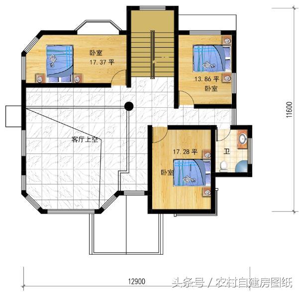 幾套20萬30萬40萬預算的別墅設計圖分享給你們，建出來一定很漂亮
