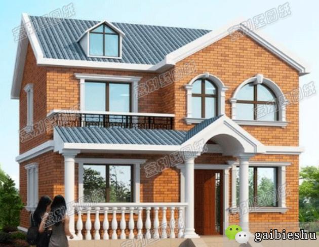 二層造價20萬農(nóng)村小別墅全套設(shè)計施工圖，采光透氣，符合農(nóng)村建房需求