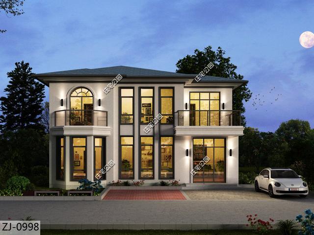 推薦一套農(nóng)村別墅設(shè)計圖，實用、美觀、省錢、穩(wěn)重，做養(yǎng)老房正合適