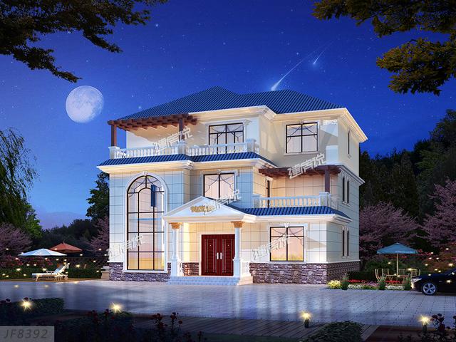 農(nóng)村實(shí)用又漂亮的別墅設(shè)計(jì)圖，給自己定個(gè)小目標(biāo)，未來(lái)的你一定要有