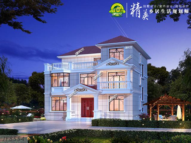 農(nóng)村最漂亮獨(dú)棟別墅設(shè)計(jì)圖，看了讓人挪不開(kāi)眼，圖紙快快收藏好