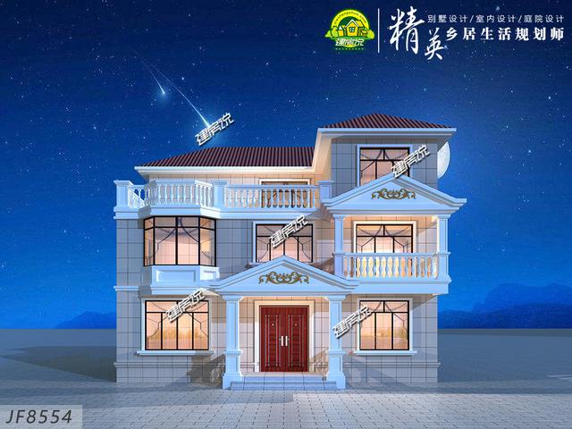 農(nóng)村最漂亮獨(dú)棟別墅設(shè)計(jì)圖，看了讓人挪不開(kāi)眼，圖紙快快收藏好