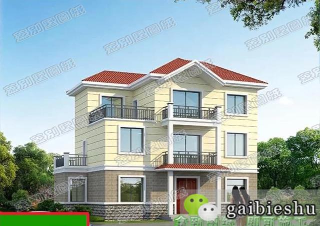 農(nóng)村三層房屋自建別墅推薦，30萬以內(nèi)帶（烤火間+堂前）