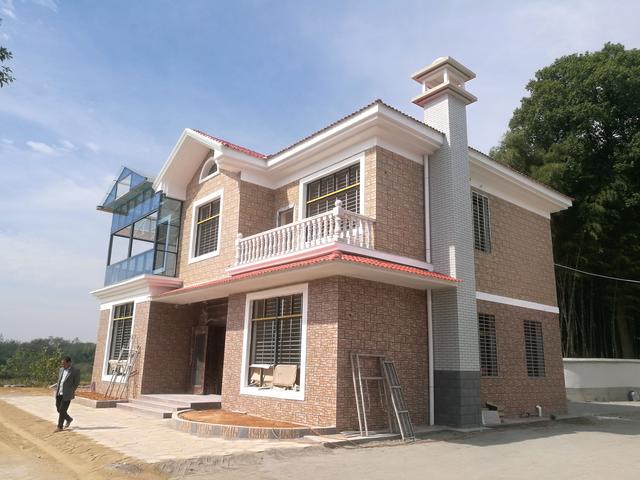 農(nóng)村最漂亮二層別墅設(shè)計圖，25萬就能建，圖紙看到快收藏了