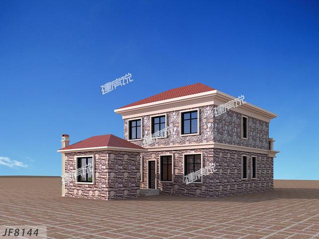 農(nóng)村最漂亮二層別墅設(shè)計圖，25萬就能建，圖紙看到快收藏了