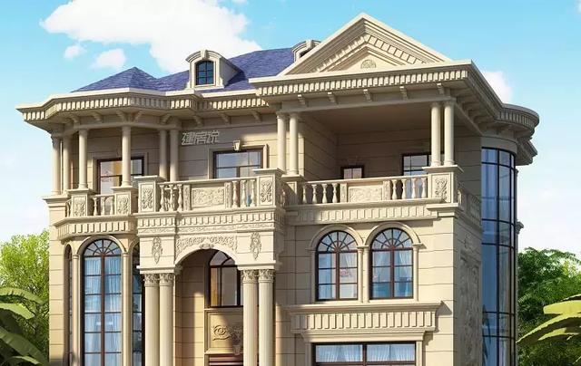 豪華別墅設(shè)計(jì)圖，江西老表花52萬建了棟，雍容華貴，人人夸他有本事