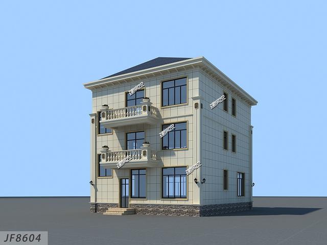 三層別墅設(shè)計(jì)圖，花34萬(wàn)建了棟，對(duì)象媽媽看完之后，叫我改口叫媽