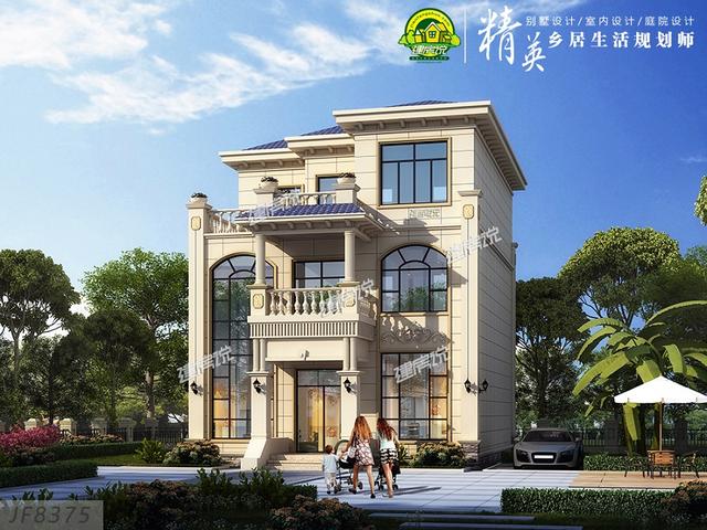 105平的三層別墅設(shè)計(jì)圖，大氣又實(shí)用，看過的都說好