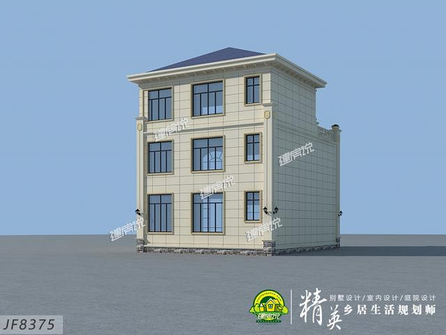 105平的三層別墅設(shè)計(jì)圖，大氣又實(shí)用，看過的都說好