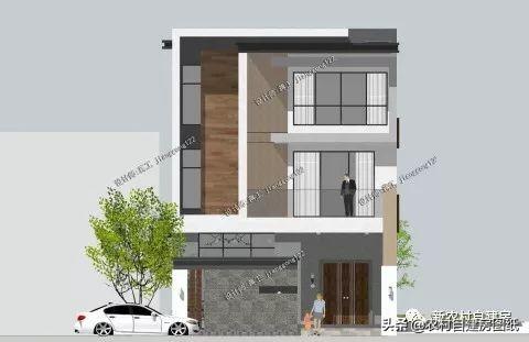 一款現(xiàn)代別墅設計圖，驚動了十里八鄉(xiāng)，村長點名房子都要照著這個建