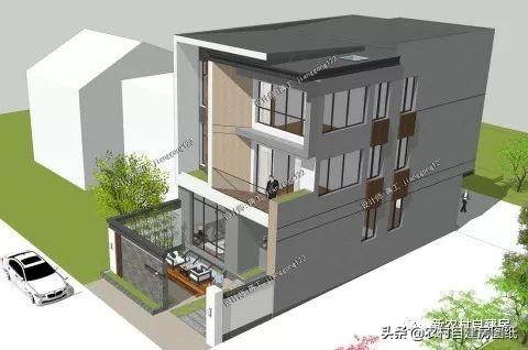 一款現(xiàn)代別墅設計圖，驚動了十里八鄉(xiāng)，村長點名房子都要照著這個建