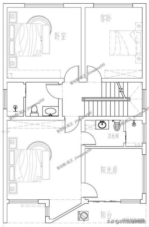 一款現(xiàn)代別墅設計圖，驚動了十里八鄉(xiāng)，村長點名房子都要照著這個建