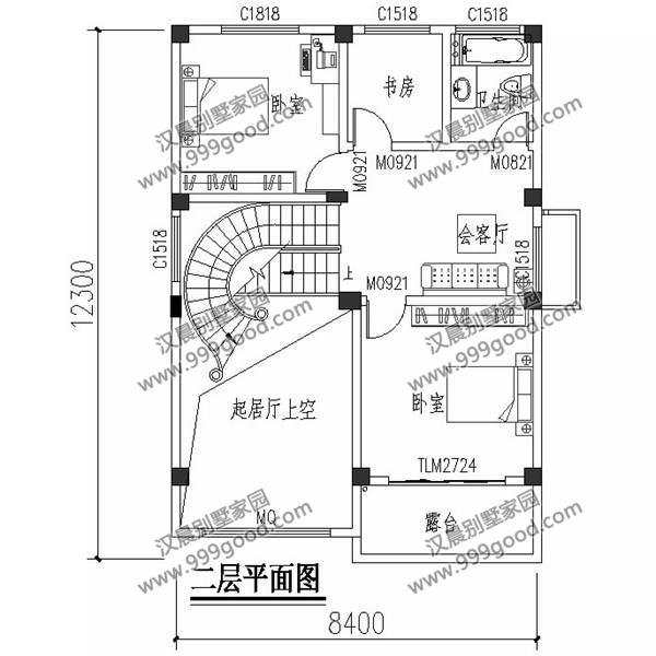 3套小開(kāi)間農(nóng)村別墅設(shè)計(jì)圖，面寬8米左右，中式、歐式和現(xiàn)代風(fēng)都很美