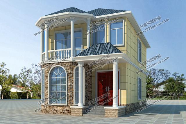 3套小開(kāi)間農(nóng)村別墅設(shè)計(jì)圖，面寬8米左右，中式、歐式和現(xiàn)代風(fēng)都很美