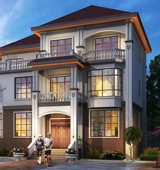 奢華歐式別墅設(shè)計(jì)圖，棋牌室，書(shū)房，大露臺(tái)，都只是標(biāo)配