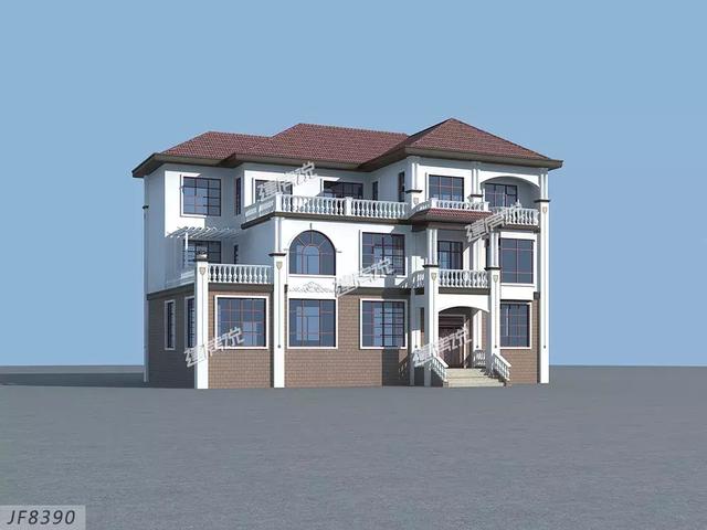 奢華歐式別墅設(shè)計(jì)圖，棋牌室，書(shū)房，大露臺(tái)，都只是標(biāo)配