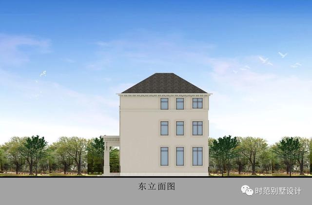 開間13米的復(fù)式三層鄉(xiāng)村別墅設(shè)計圖，7臥6衛(wèi)，建在老家很風(fēng)光