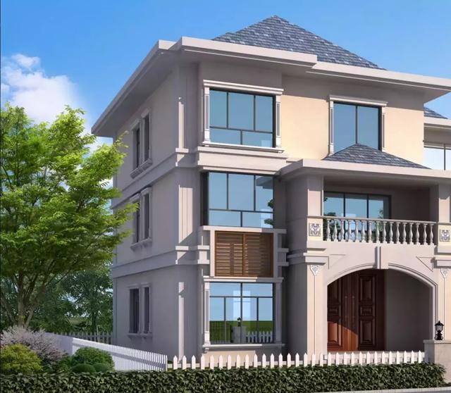 16X15三層歐式別墅設(shè)計(jì)圖，娛樂室+露臺+衣帽間，住的寬敞又舒適