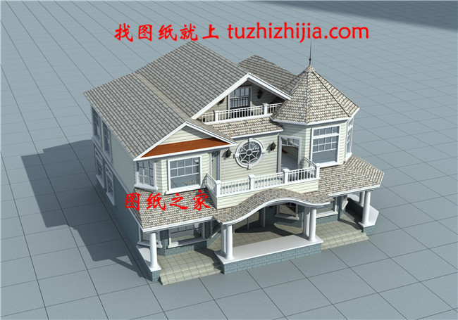 五十萬(wàn)二層半鄉(xiāng)村別墅，占地200平米左右，客廳挑空設(shè)計(jì)