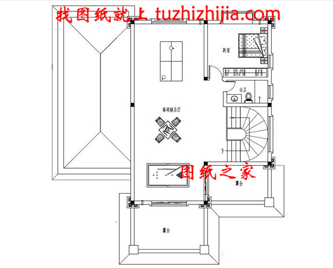 新農(nóng)村四層復(fù)式獨(dú)棟別墅設(shè)計(jì)戶型圖片