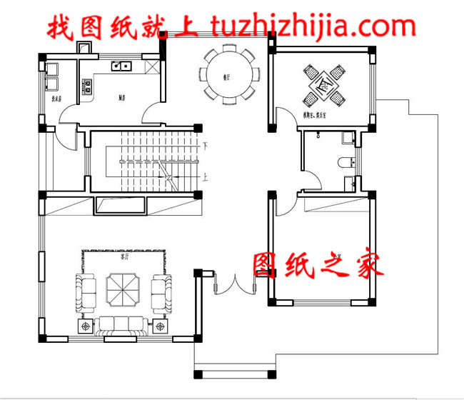 帶小煙囪的兩層鄉(xiāng)村自建房，外型設(shè)計是個性時尚簡歐風(fēng)