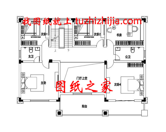 170平方米歐式二層自建別墅設(shè)計(jì)圖