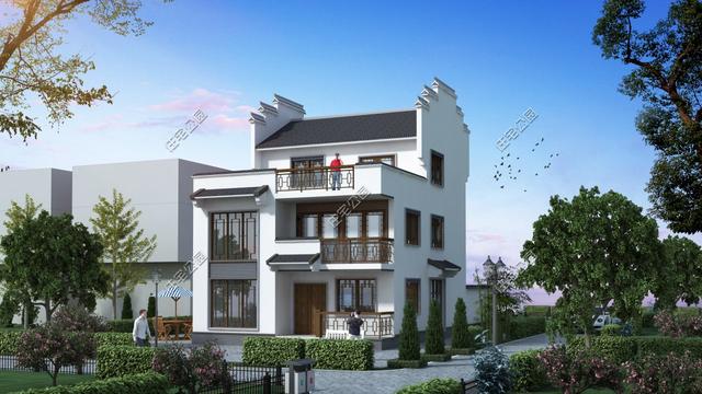 8套清新雅致的新中式別墅設(shè)計圖，這才是中國農(nóng)村該有的樣子