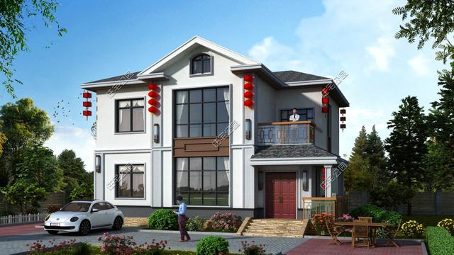 8套清新雅致的新中式別墅設(shè)計圖，這才是中國農(nóng)村該有的樣子