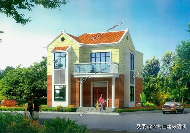 9款農村小別墅設計圖，造價都很經濟，預算在20萬左右