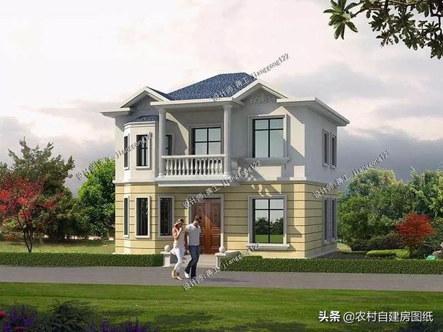 9款農村小別墅設計圖，造價都很經濟，預算在20萬左右