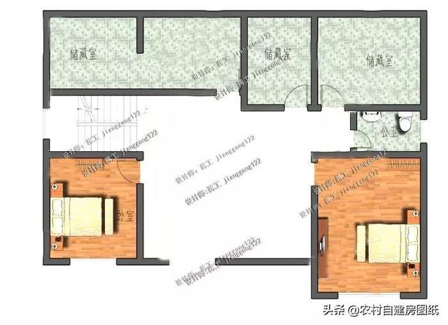 9款農村小別墅設計圖，造價都很經濟，預算在20萬左右