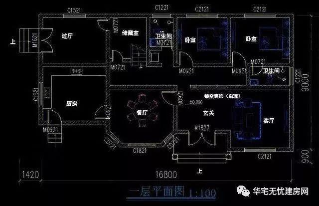 兩款新農(nóng)村自建房設(shè)計(jì)圖，獨(dú)立設(shè)計(jì)的廚房非常受歡迎