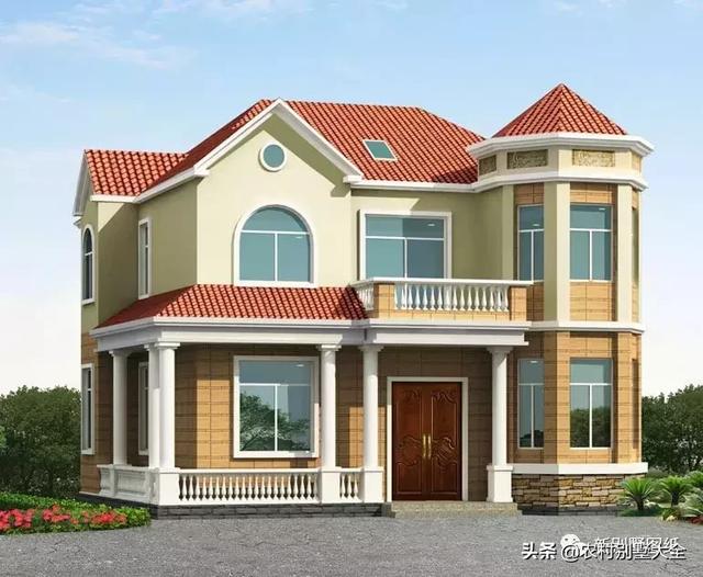 2024年時下最火爆的農(nóng)村自建房設(shè)計圖，外觀精美，戶型實用