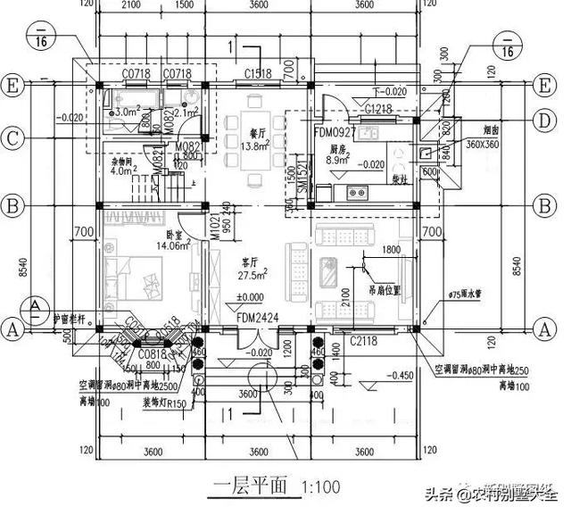 2024年時下最火爆的農(nóng)村自建房設(shè)計圖，外觀精美，戶型實用