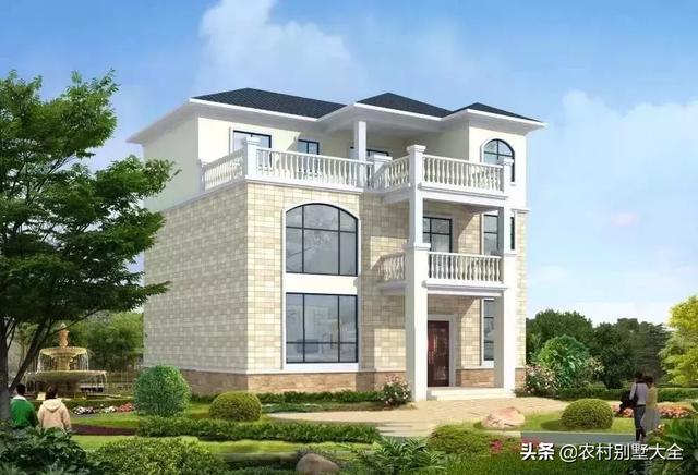 2024年時下最火爆的農(nóng)村自建房設(shè)計圖，外觀精美，戶型實用