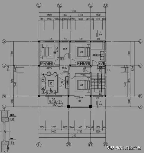 2024年時下最火爆的農(nóng)村自建房設(shè)計圖，外觀精美，戶型實用