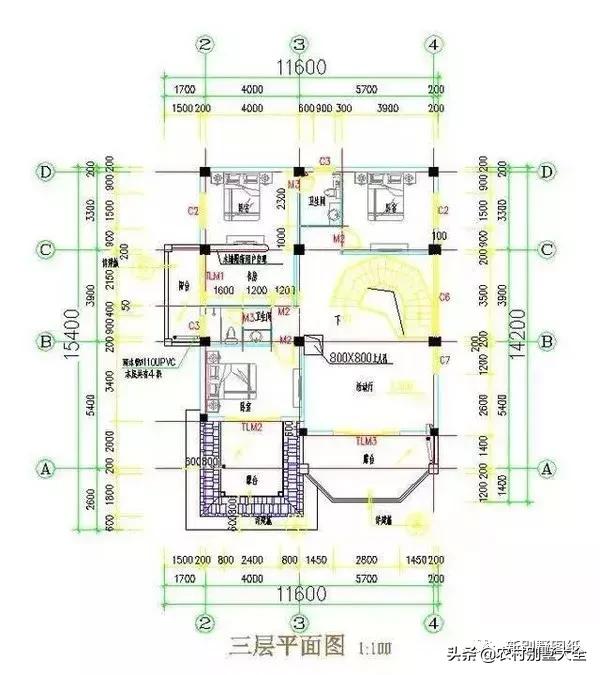 2024年時下最火爆的農(nóng)村自建房設(shè)計圖，外觀精美，戶型實用
