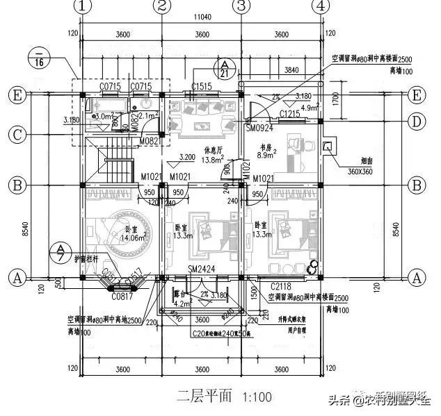2024年時下最火爆的農(nóng)村自建房設(shè)計圖，外觀精美，戶型實用