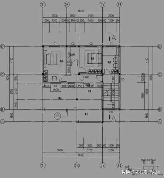 2024年時下最火爆的農(nóng)村自建房設(shè)計圖，外觀精美，戶型實用