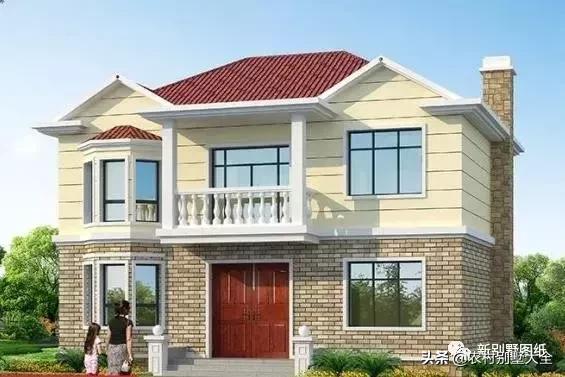 2024年時下最火爆的農(nóng)村自建房設(shè)計圖，外觀精美，戶型實用