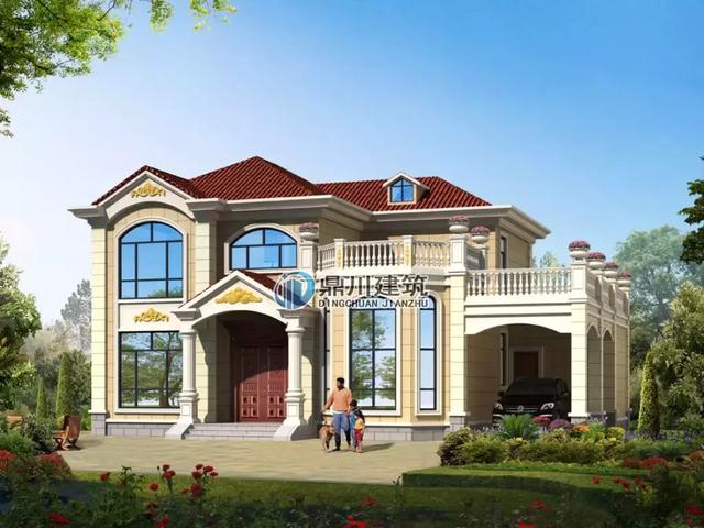 8套農(nóng)村別墅圖紙，開間15米，都好氣派，一輩子建一棟足矣