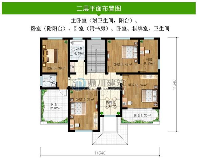 8套農(nóng)村別墅圖紙，開間15米，都好氣派，一輩子建一棟足矣