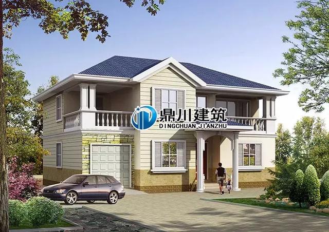 8套農(nóng)村別墅圖紙，開間15米，都好氣派，一輩子建一棟足矣