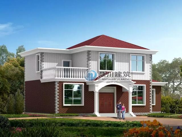 8套農(nóng)村別墅圖紙，開間15米，都好氣派，一輩子建一棟足矣