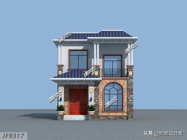 現(xiàn)代時(shí)尚二層別墅設(shè)計(jì)圖，還缺一個(gè)帥氣的男主人，漂亮的女主人