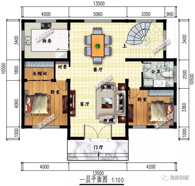 3棟別墅設(shè)計(jì)圖，簡(jiǎn)單實(shí)用，隨便建一棟就讓人羨慕